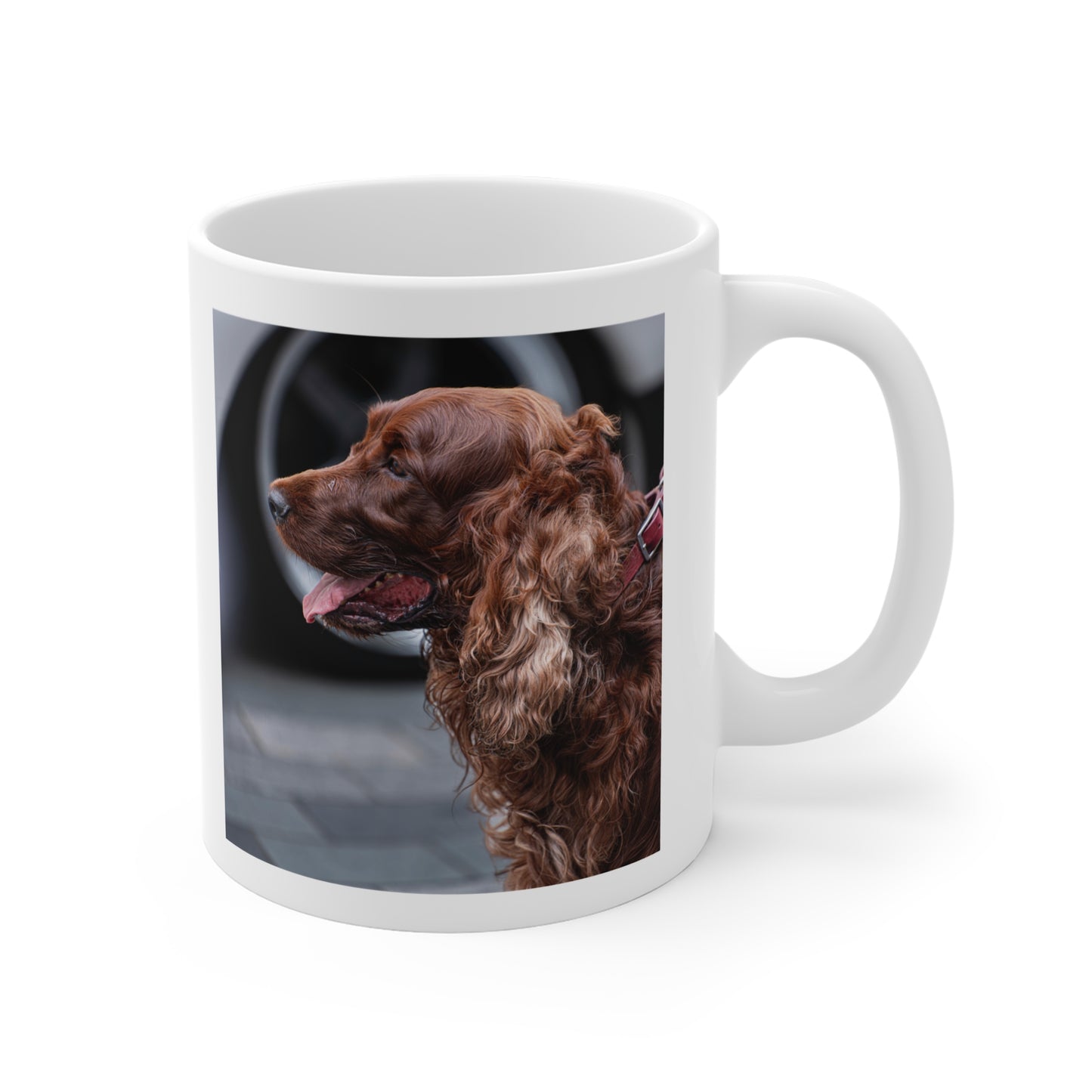 Personalised Pet Portrait Mug - Custom Dog Cat Gift UK