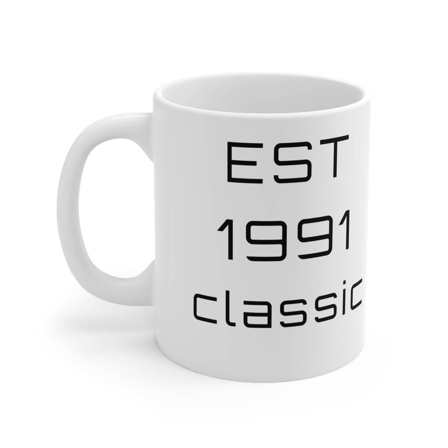 1991 Birthday Mug – Est. 1991 Classic Retro Mug