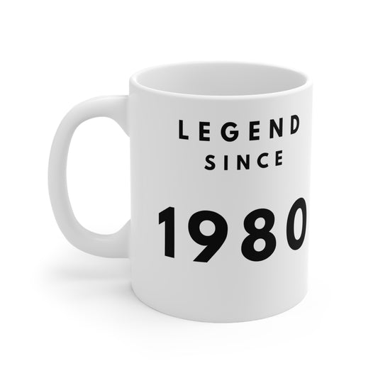 Legend Since 1980 Mug