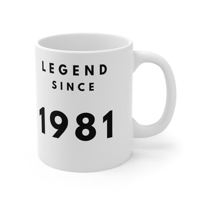 Legend Since 1981 Mug