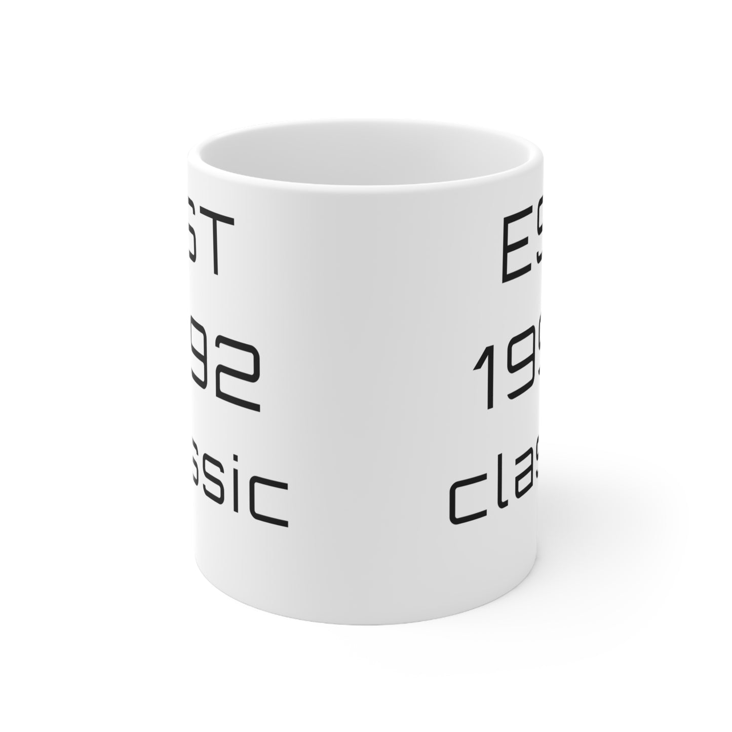 1992 Birthday Mug – Est. 1992 Classic Retro Mug