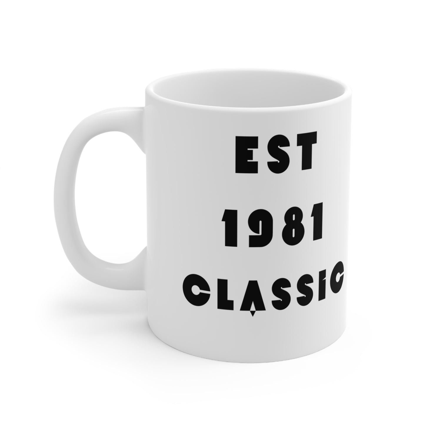 1981 Birthday Mug – Est. 1981 Classic Retro Mug