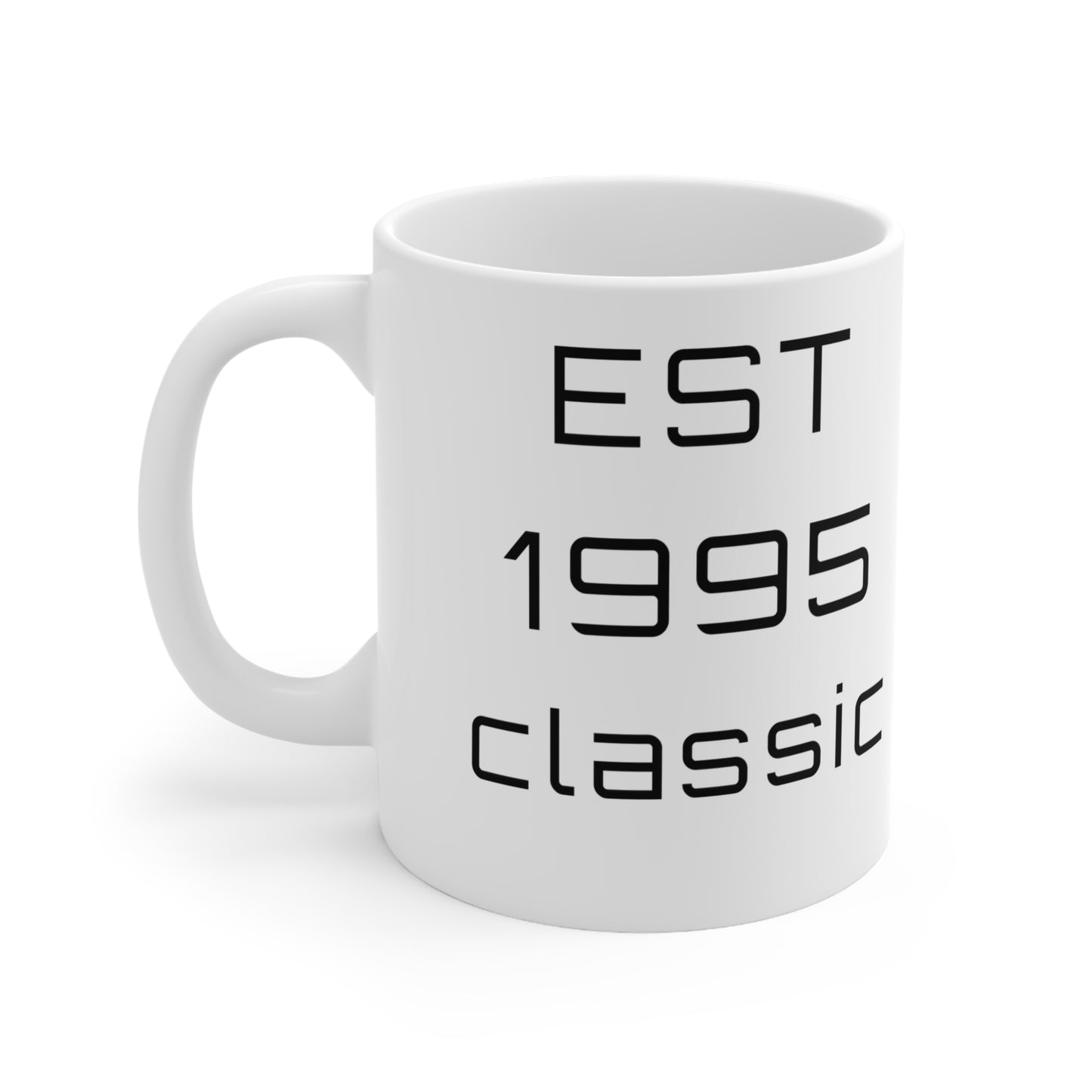 1995 Birthday Mug – Est. 1995 Classic Retro Mug