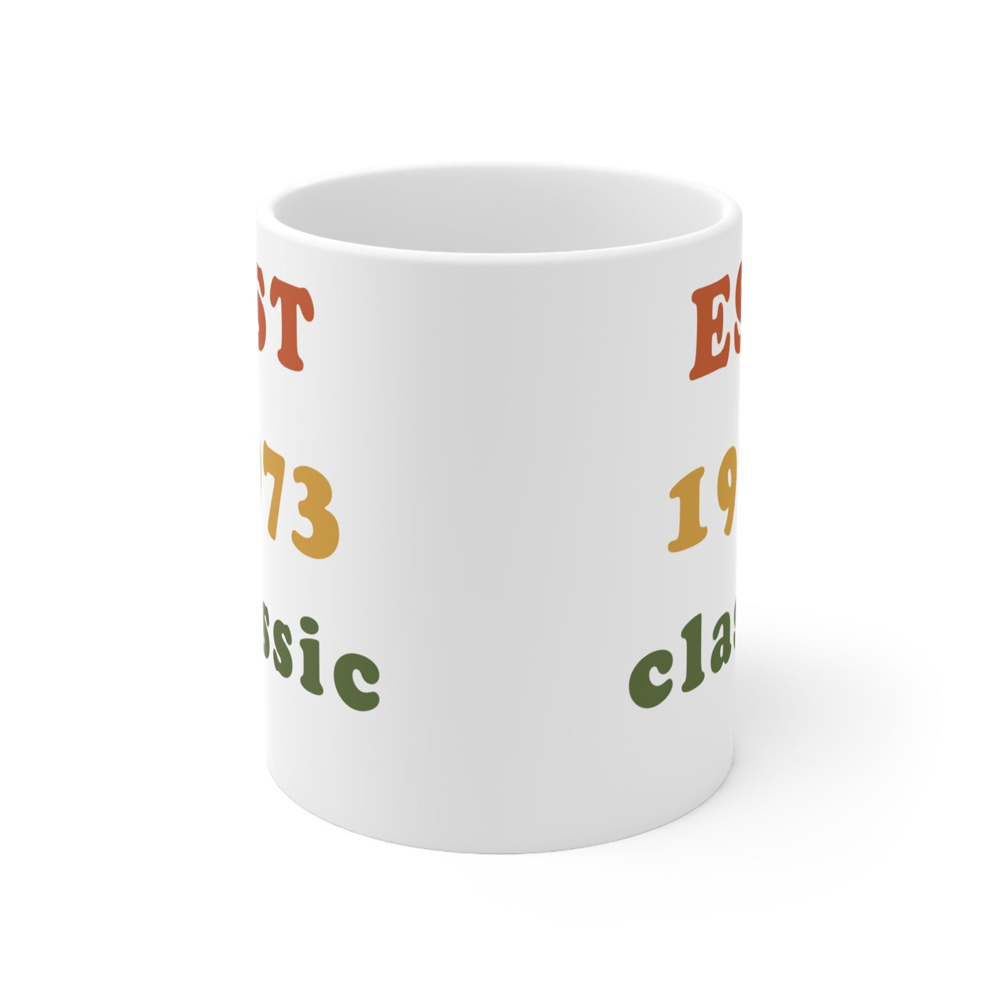1973 Birthday Mug – Est. 1973 Classic Retro Mug