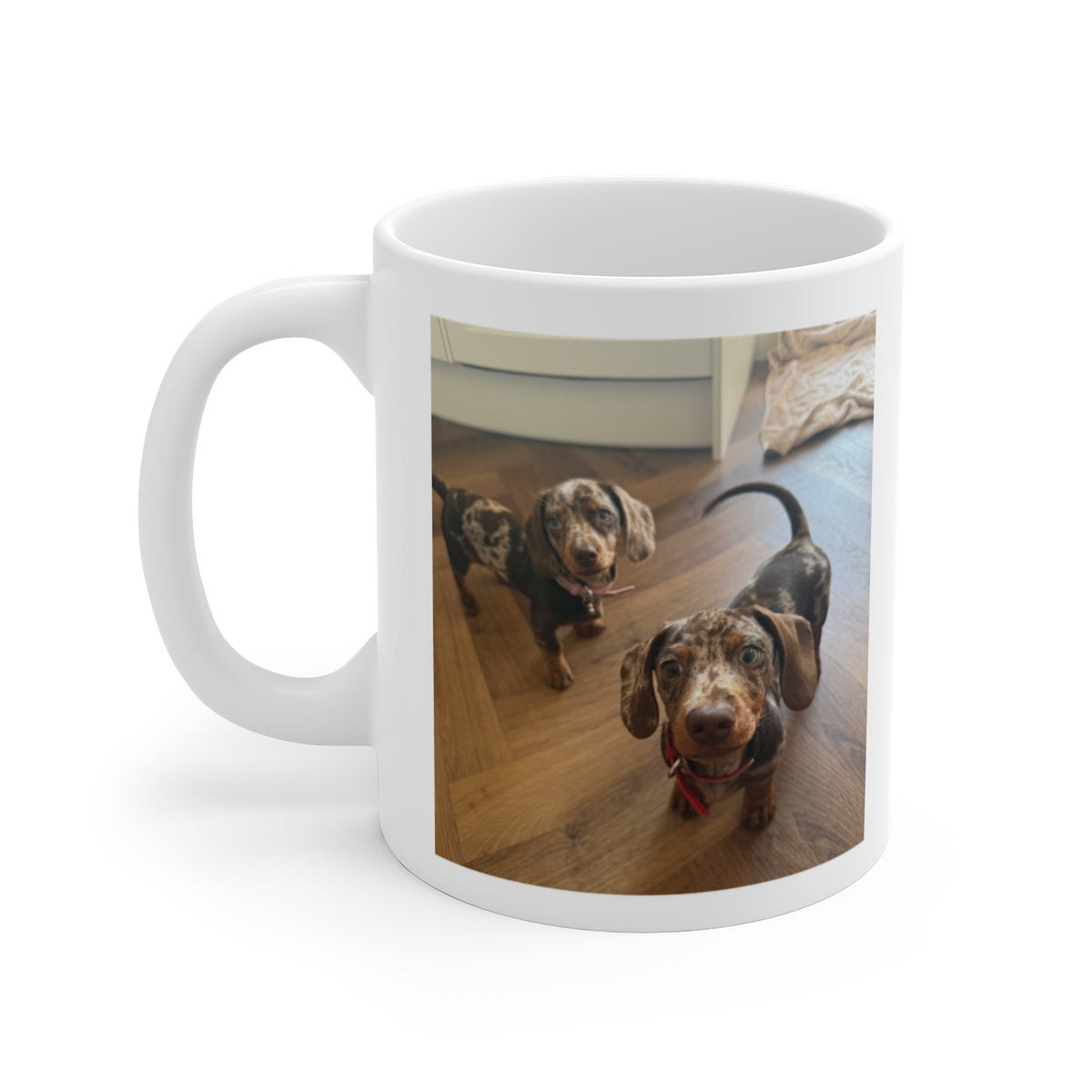Personalised Pet Portrait Mug - Custom Dog Cat Gift UK