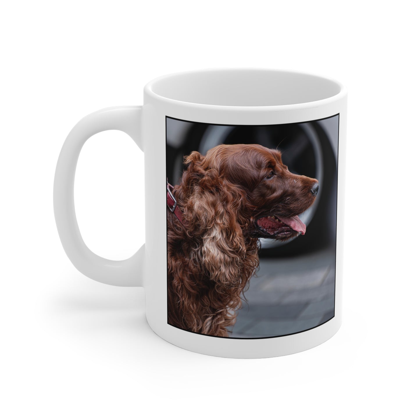 Personalised Pet Portrait Mug - Custom Dog Cat Gift UK
