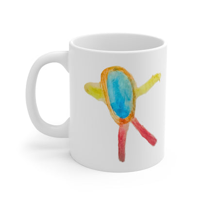 Personalised Children's Drawing Mug – Unique Kids Art Gift UK