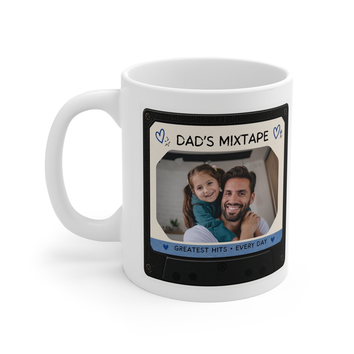 Personalised Dad Mug - Unique Father's Day or Birthday Gift UK