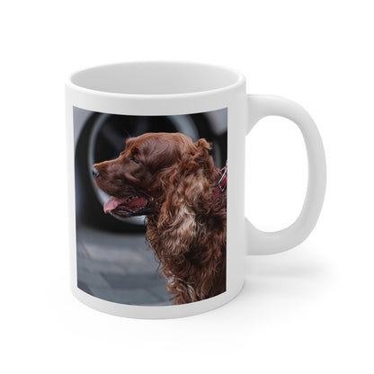 Personalised Pet Portrait Mug - Custom Dog Cat Gift UK