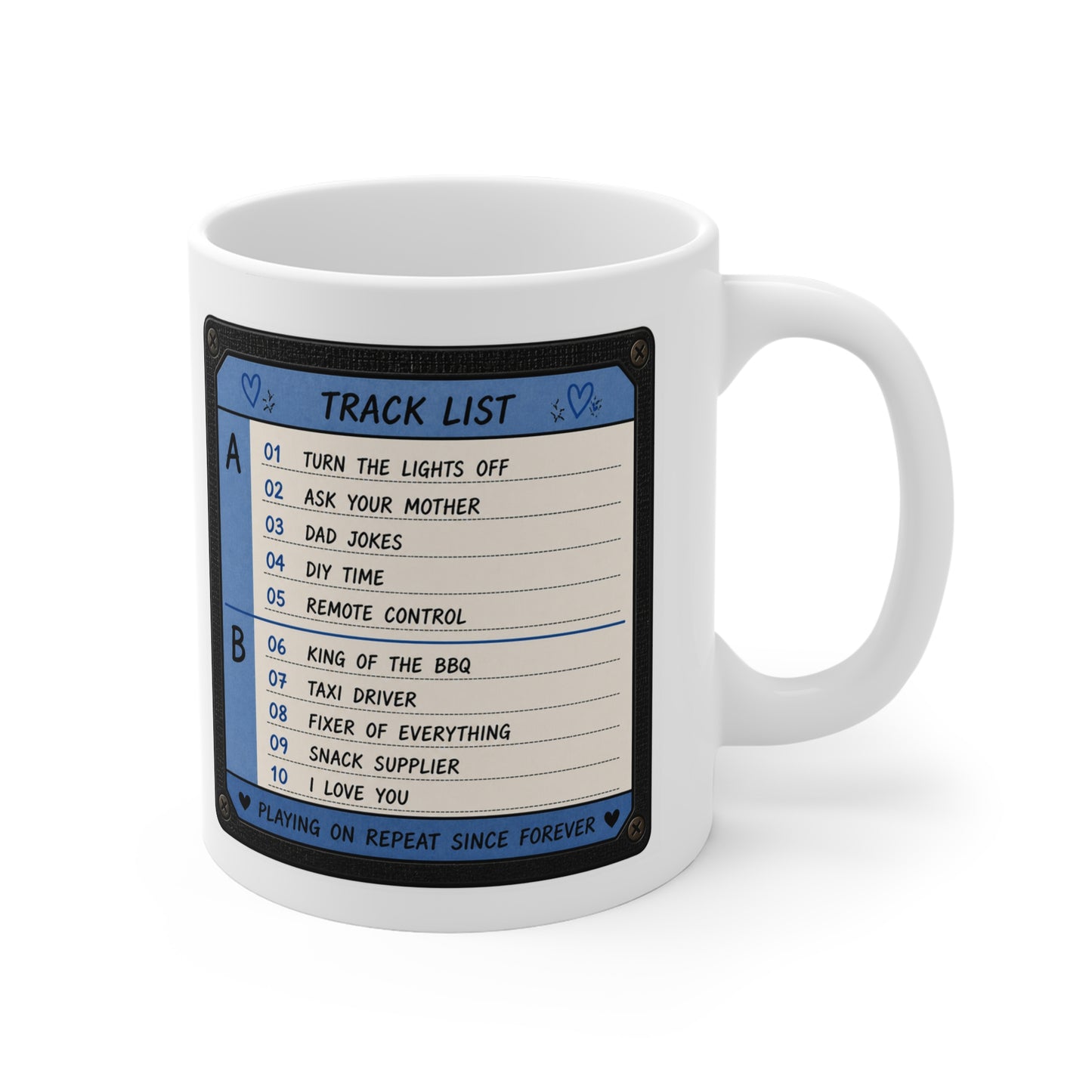Personalised Dad Mug - Unique Father's Day or Birthday Gift UK