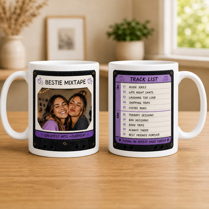 Personalised Best Friend Mug - Friendship Gift For Her UK